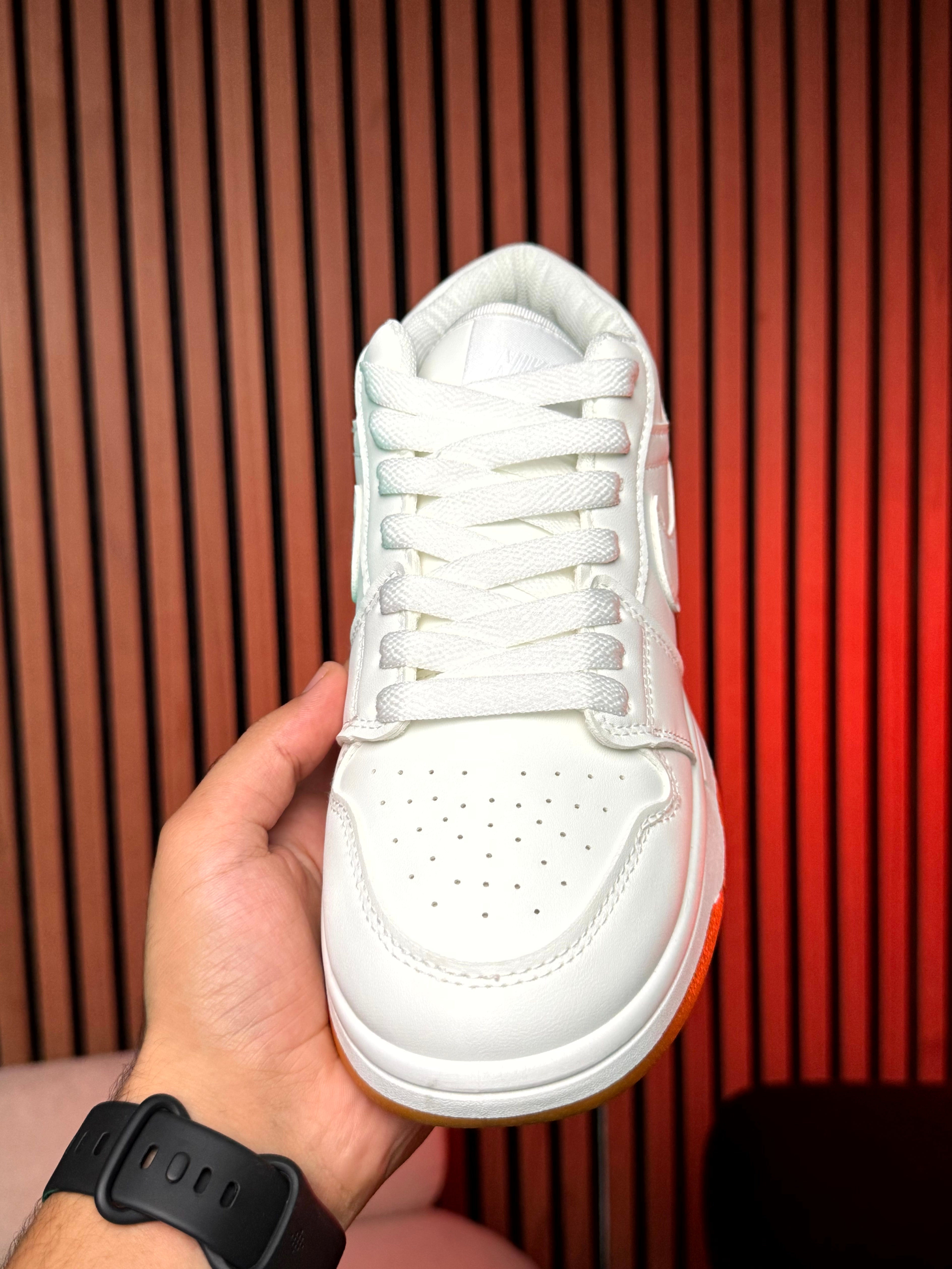 Nike dunk low white white