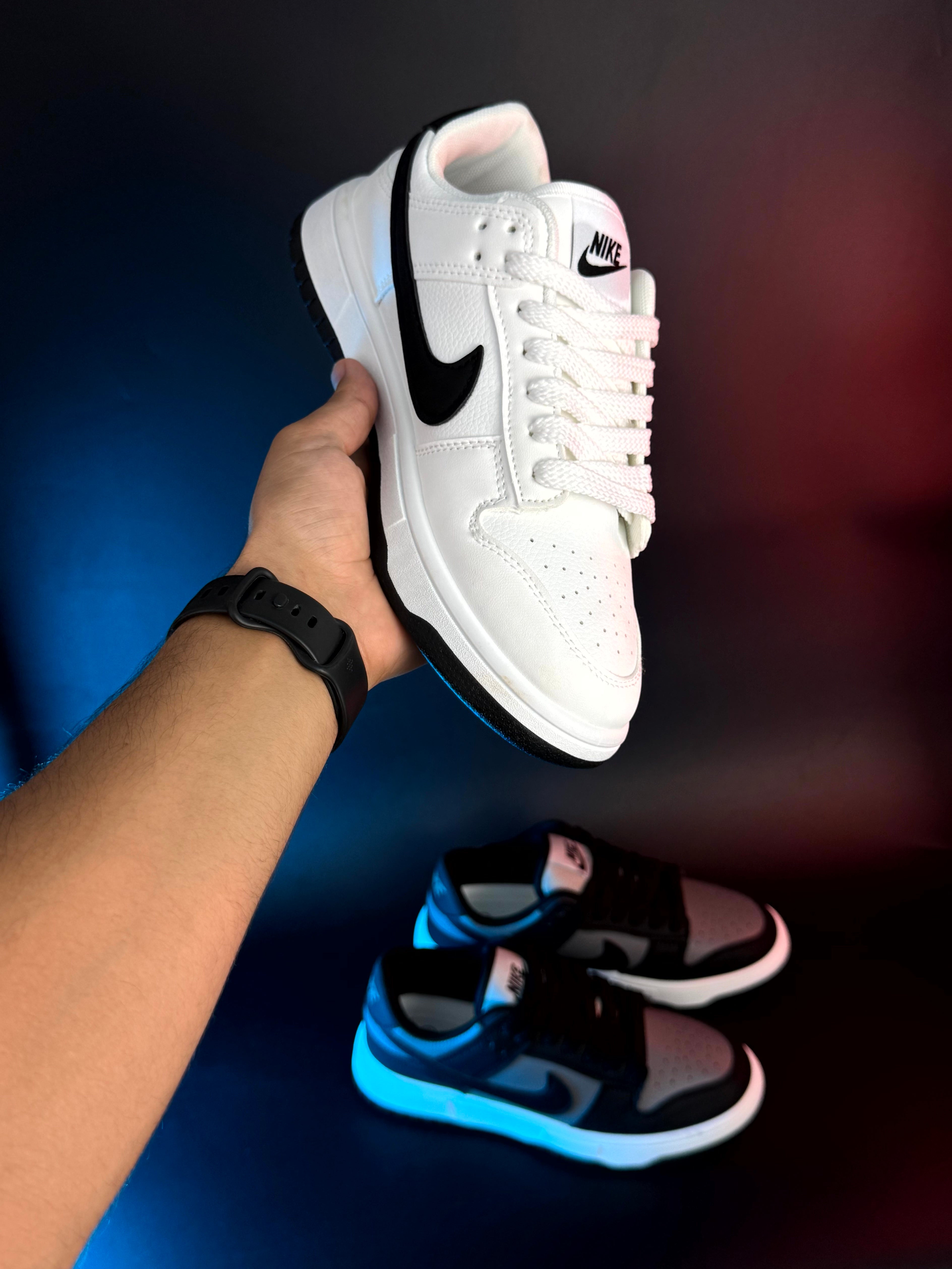 Nike dunk low white new version