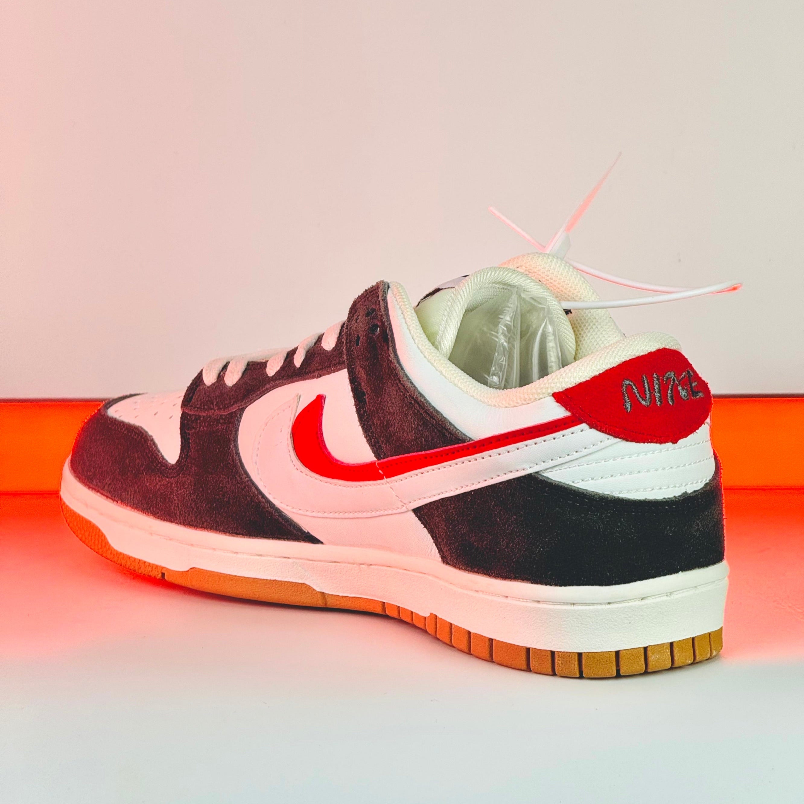 Nike SB dunk low pro noir/rouge