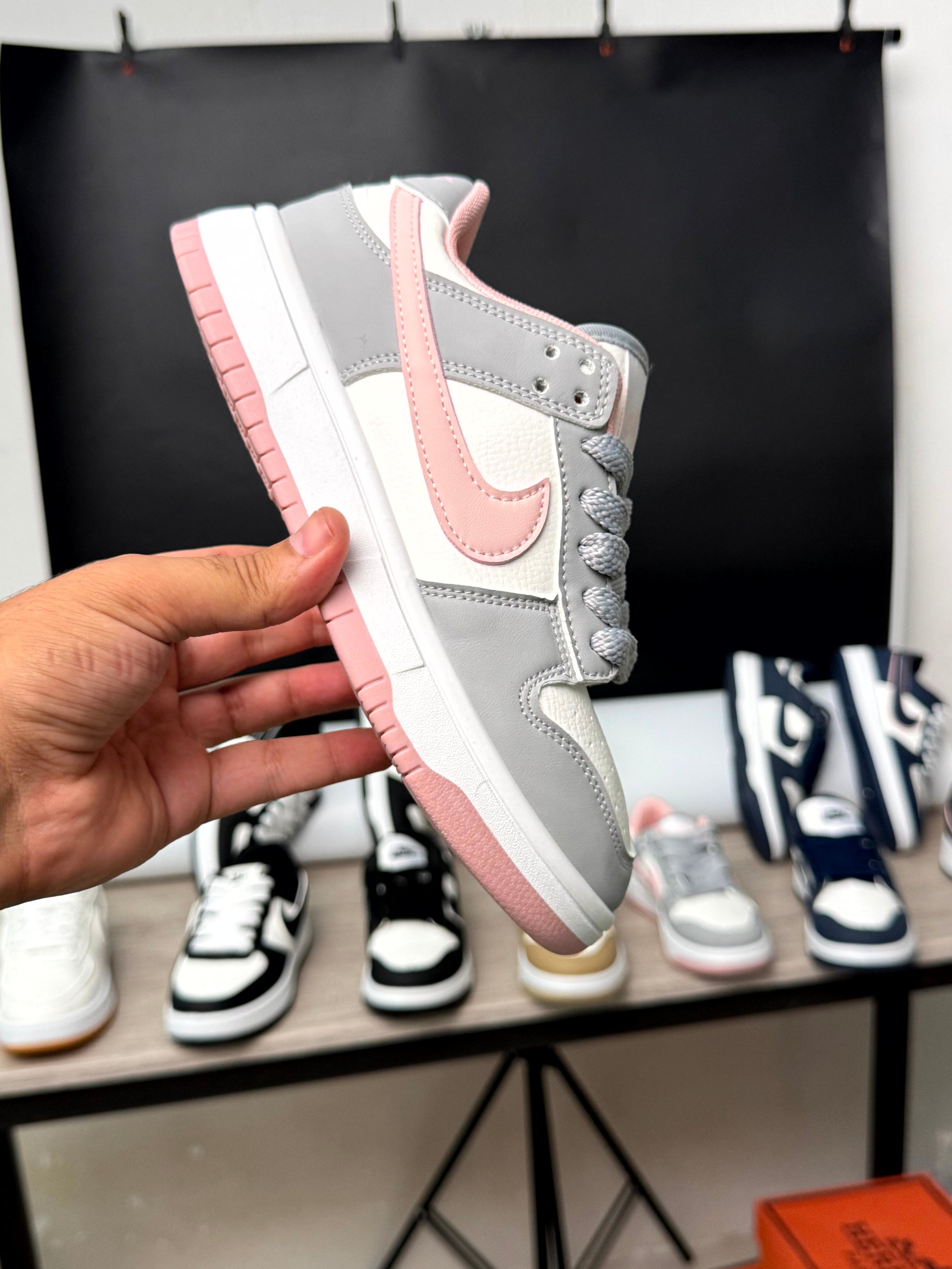 Nike Dunk Low grey pink (36 - 40)