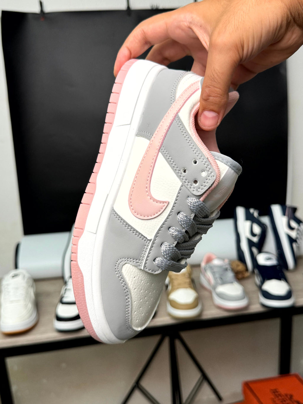 Nike Dunk Low grey pink (36 - 40)