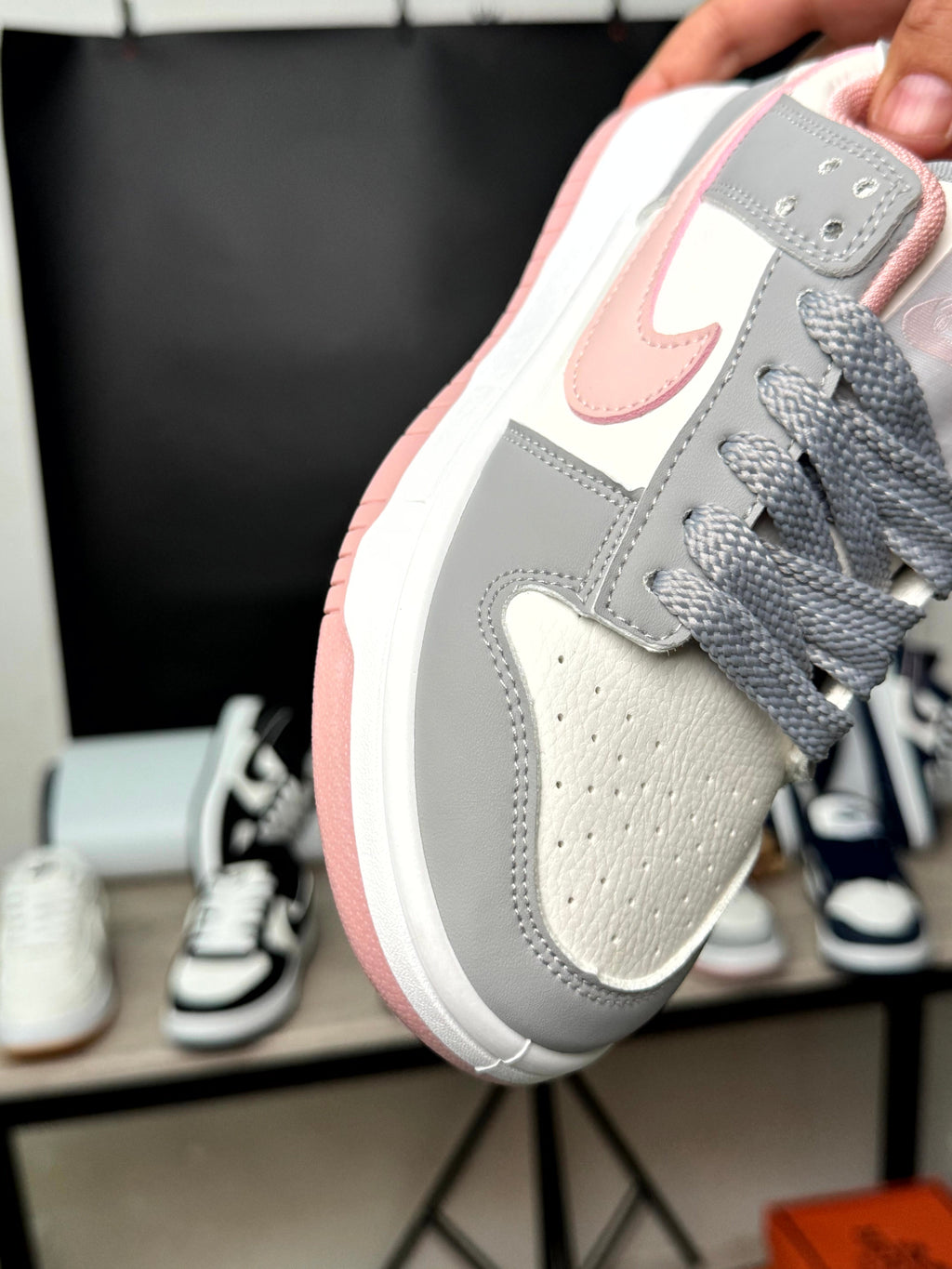 Nike Dunk Low grey pink (36 - 40)