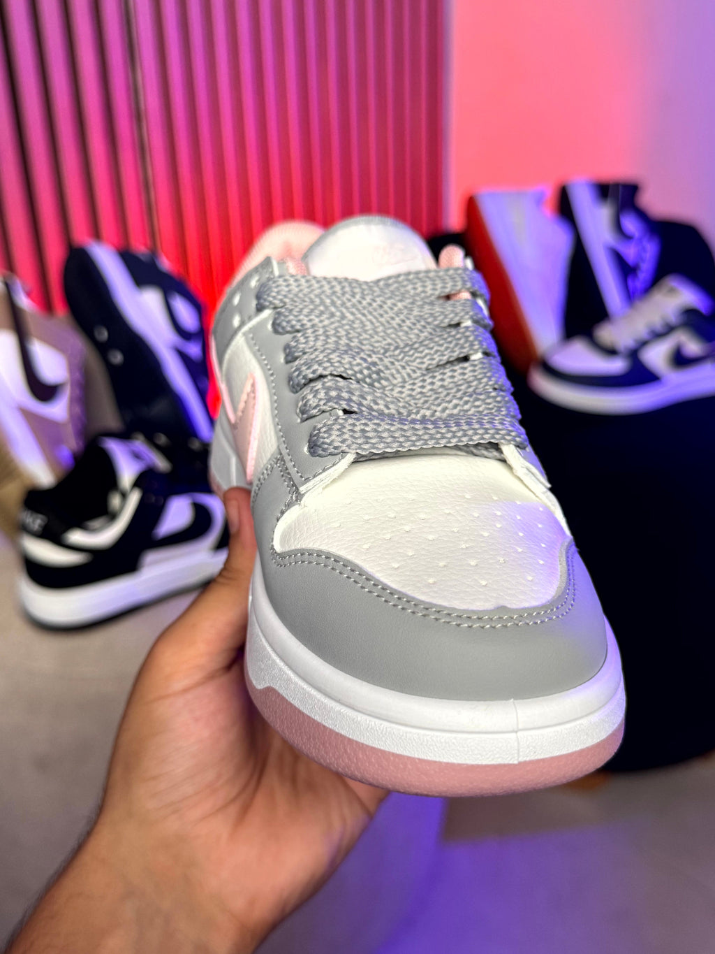 Nike Dunk Low grey pink (36 - 40)