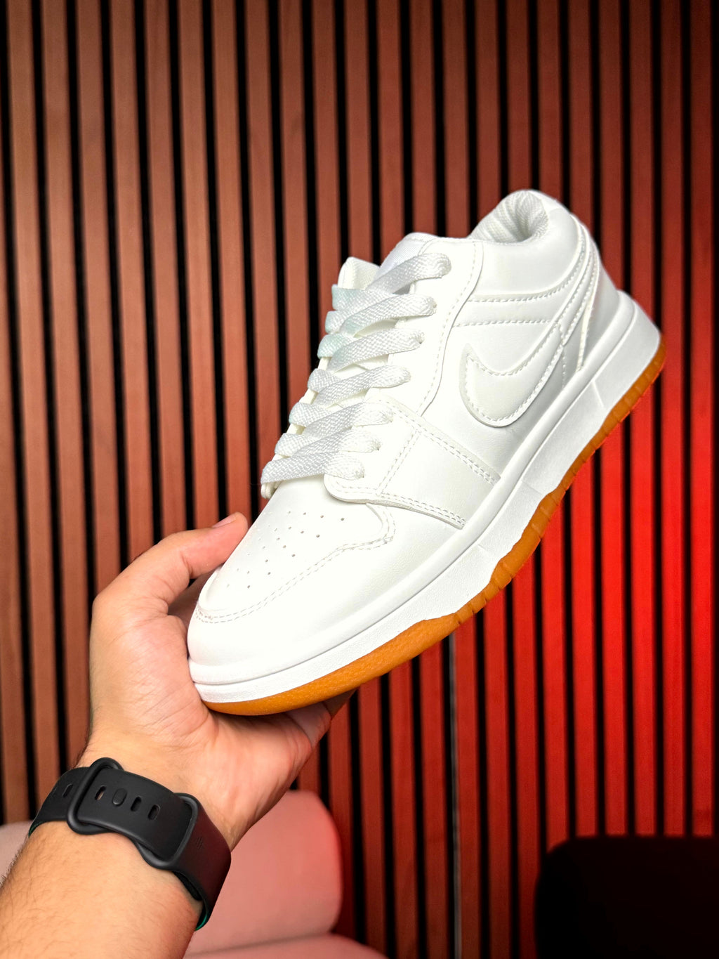 Nike dunk low white white