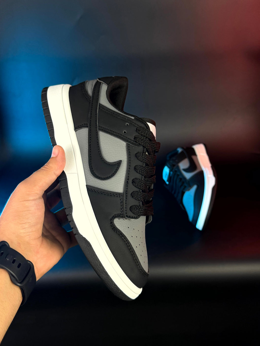 Nike dunk low panda grey new version