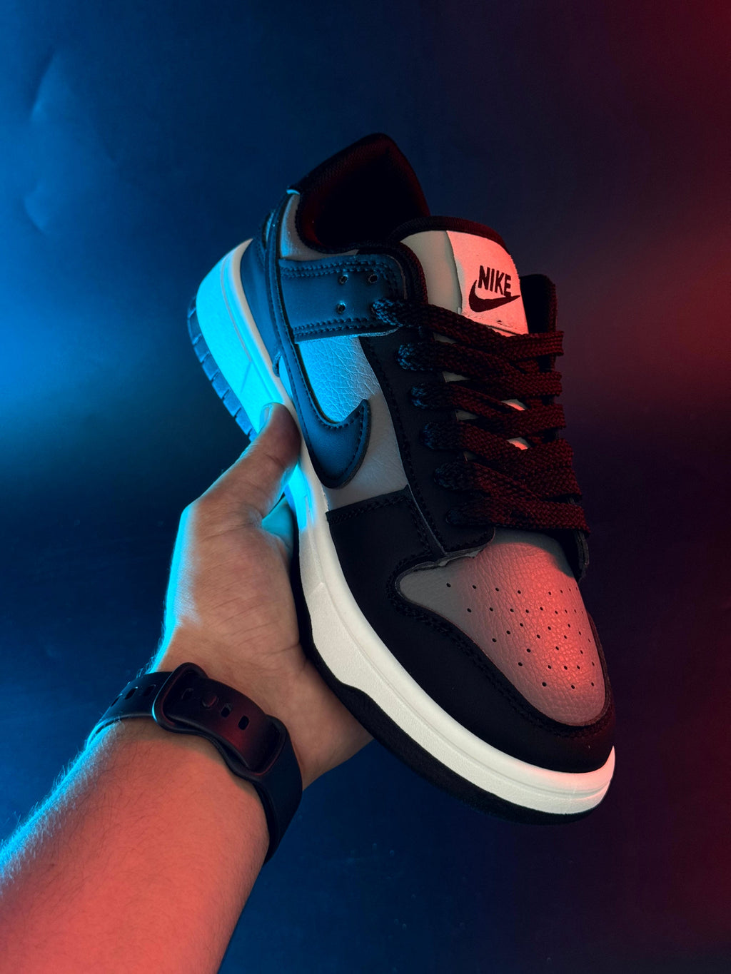 Nike dunk low panda grey new version