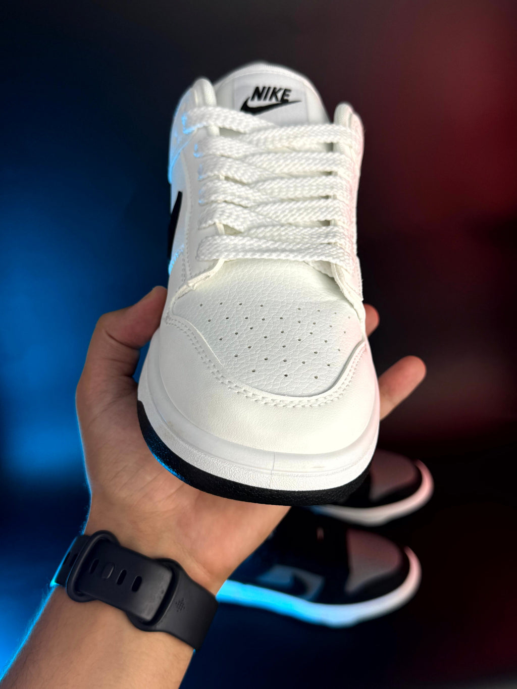 Nike dunk low white new version