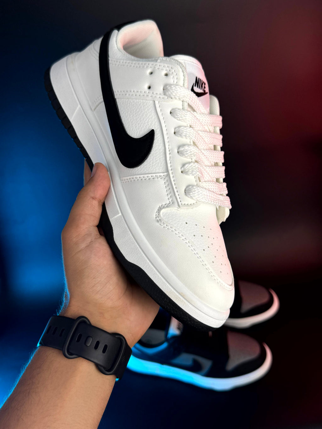 Nike dunk low white new version