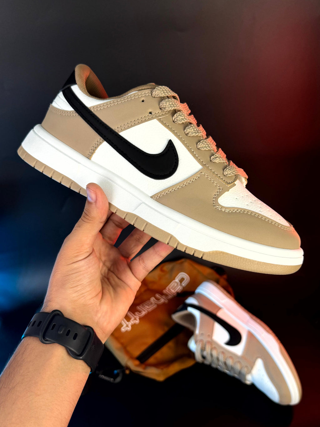 Nike dunk low brown new version