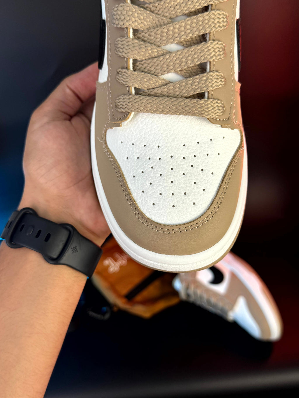 Nike dunk low brown new version