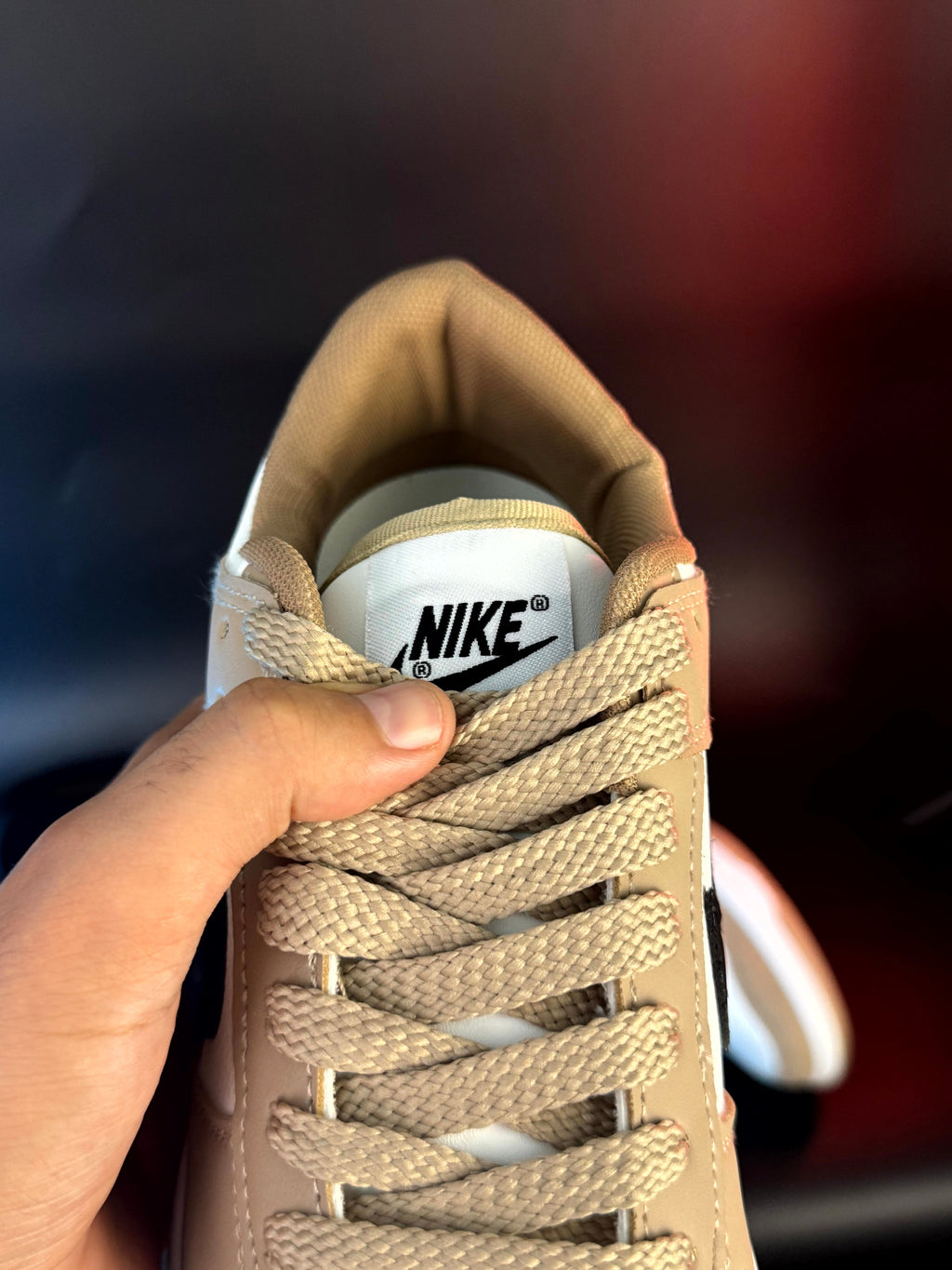 Nike dunk low brown new version