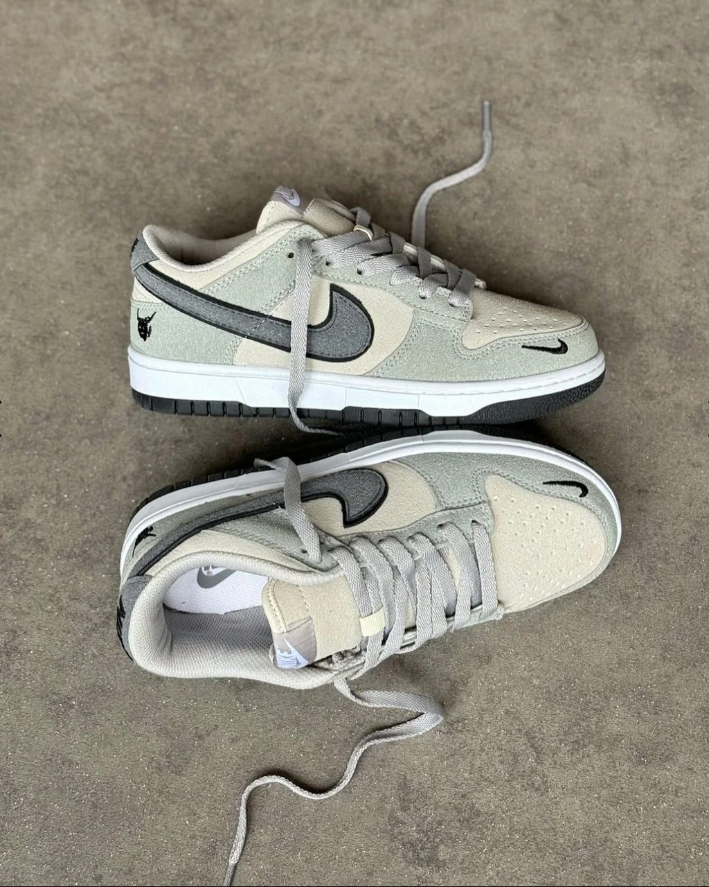 ✅ Soft Neutral Style – Nike Dunk Low Light Grey
