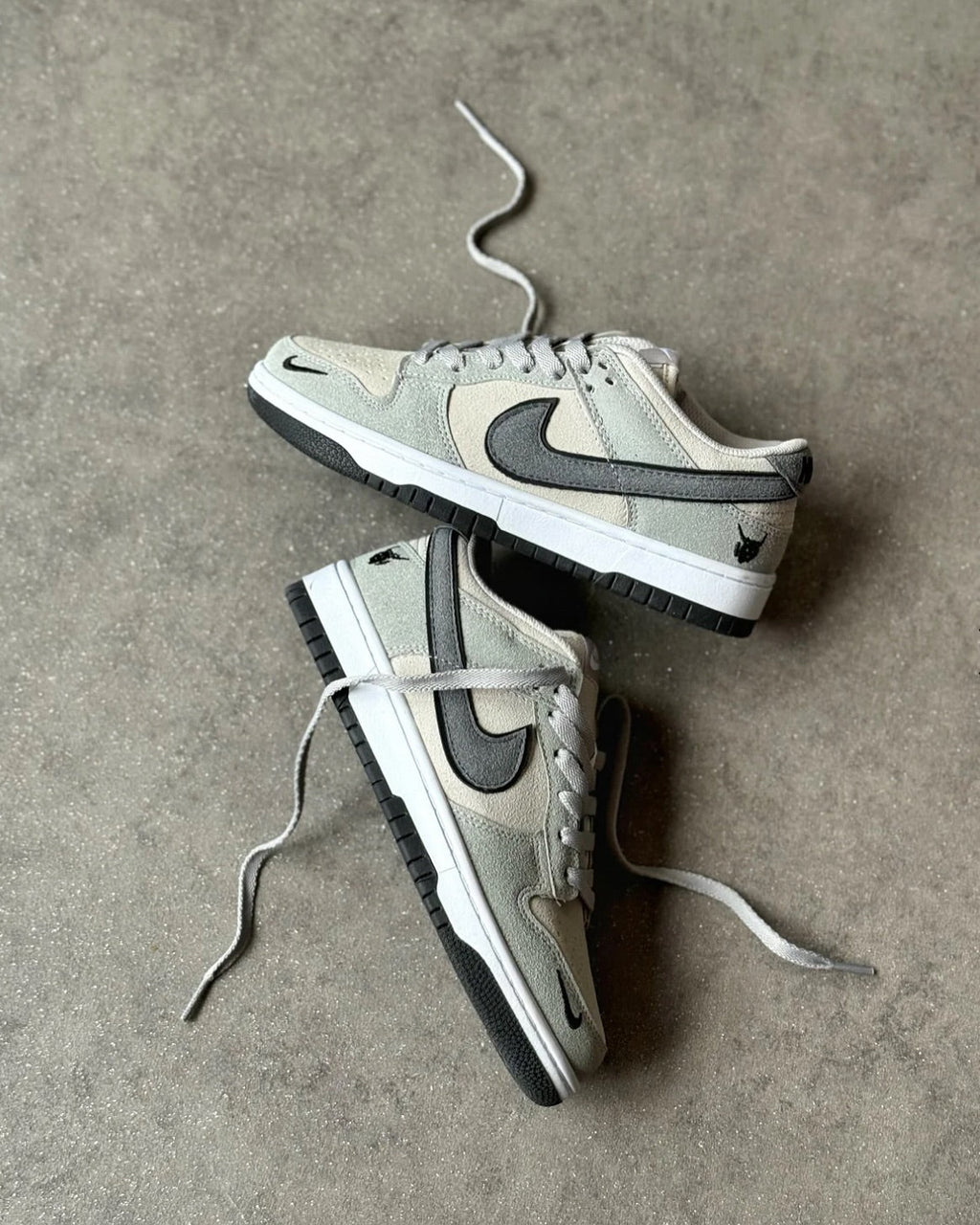 ✅ Soft Neutral Style – Nike Dunk Low Light Grey